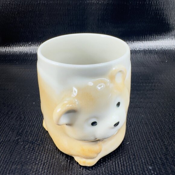 Vintage Bear Shaped Coffee Mug Cup Set 2 3D Mugs Cups Whimsical Kitchenware Mugs - Picture 8 of 14